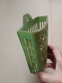 老筷子笼 塑料筷子筒 15×11/8