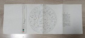 《天文图》（附录一，双面彩印，横幅四折，据清代《仪象考成》《仪象考成续编》等绘制） 非偏远地区包邮