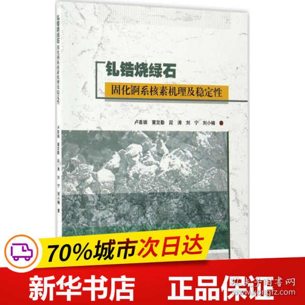 钆锆烧绿石固化锕系核素机理及稳定性