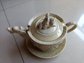 赵州安济桥瓷茶壶