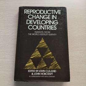 reproductive change in developing countries 精装大32开