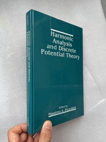 现货 英文原版  Harmonic Analysis and Discrete Potential Theory