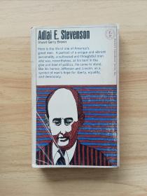 英文书 Adlai E. Stevenson, a short biography: The conscience of the country Mass Market by Stuart Gerry Brown (Author)