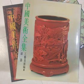 中国美术全集 工艺美术编8 漆器【精装有函套】一版一印