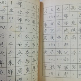 学生钢笔字帖 私藏品如图看图看描述 重庆出版社1982/2一版一印