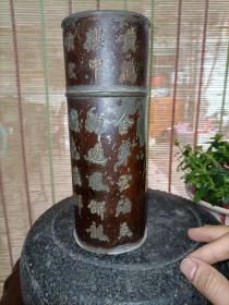 清代白锡茶叶罐

高21厘米