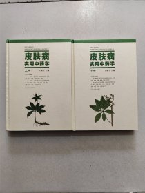 皮膚病實用中藥學，精裝，上下冊一套，銅版彩印，實物拍照正版現貨，一版一印