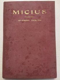 Micius: A Brief Outline of His Life and Ideas 墨子生平及思想概论 霍砇【英文版，精装初版品好】留意厚度，2