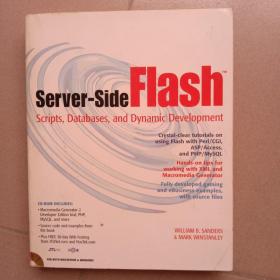 Server-Side Flash Scripts, Databases and Dynamic Development  无光盘，扉页有印章！