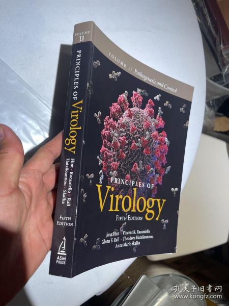 Principles of Virology, Volume 2: Pathogenesis and Control  英文原版 病毒学原理