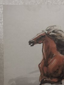运城画家王宗甲，约67×67厘米