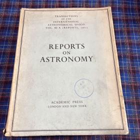 REPORTS ON ASTRONOMY