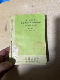 黑龙江省主要野生药用植物的鉴别及中草药新制剂 全两册