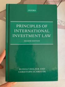 现货  Principles of International Investment Law  英文原版  国际投资法和仲裁原则 国际投资法原则  鲁道夫·多尔查 Rudolf Dolzer  克里斯托弗·朔伊尔 Christoph Schreuer