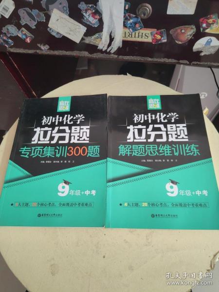 赢在思维——初中化学拉分题专项集训300题（9年级+中考）