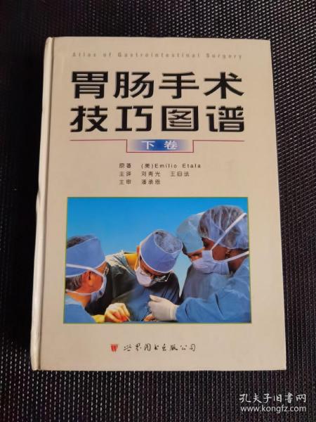 胃肠手术技巧图谱（上下卷）（全二册）  精