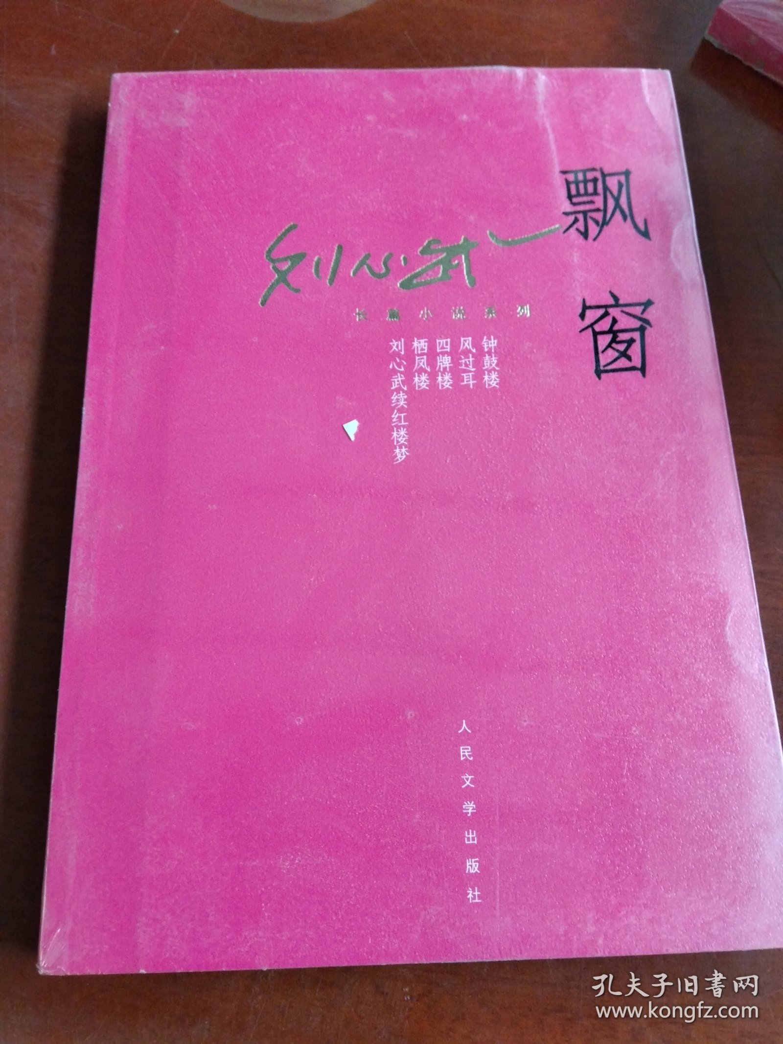 刘心武长篇小说系列 飘窗