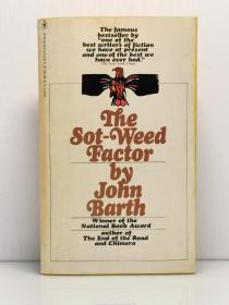 约翰·巴思《烟草经纪人》 The Sot-Weed Factor by John Barth [Bantam Books 1969年版]【美国文学】英文原版书