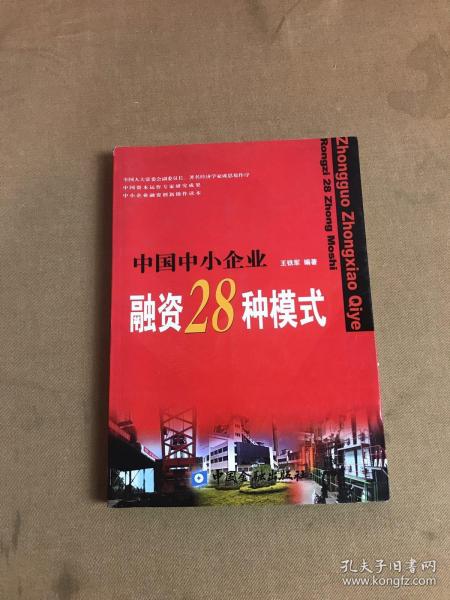 中国中小企业融资28种模式