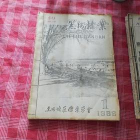 黑河档案88年89年每年四册共八册合售