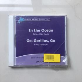 Dolphin Readers Level4:Inthe Ocean&Go,Gorillas,Go(AudioCD) 英文有声书  非纸质