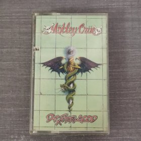 465磁带：MOTLEY CRUE DR FEELGOOD 打口 附歌词