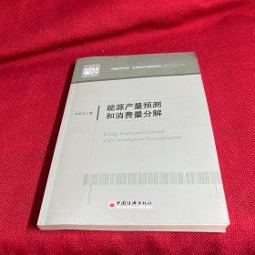 中国经济文库·应用经济学精品系列：能源产量预测和消费量分解