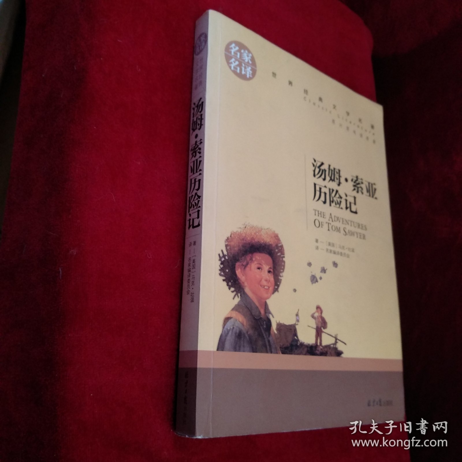 (架A） 汤姆索亚历险记 名家名译世界经典文学名著 原汁原味读原著 看好图片下单 书品如图