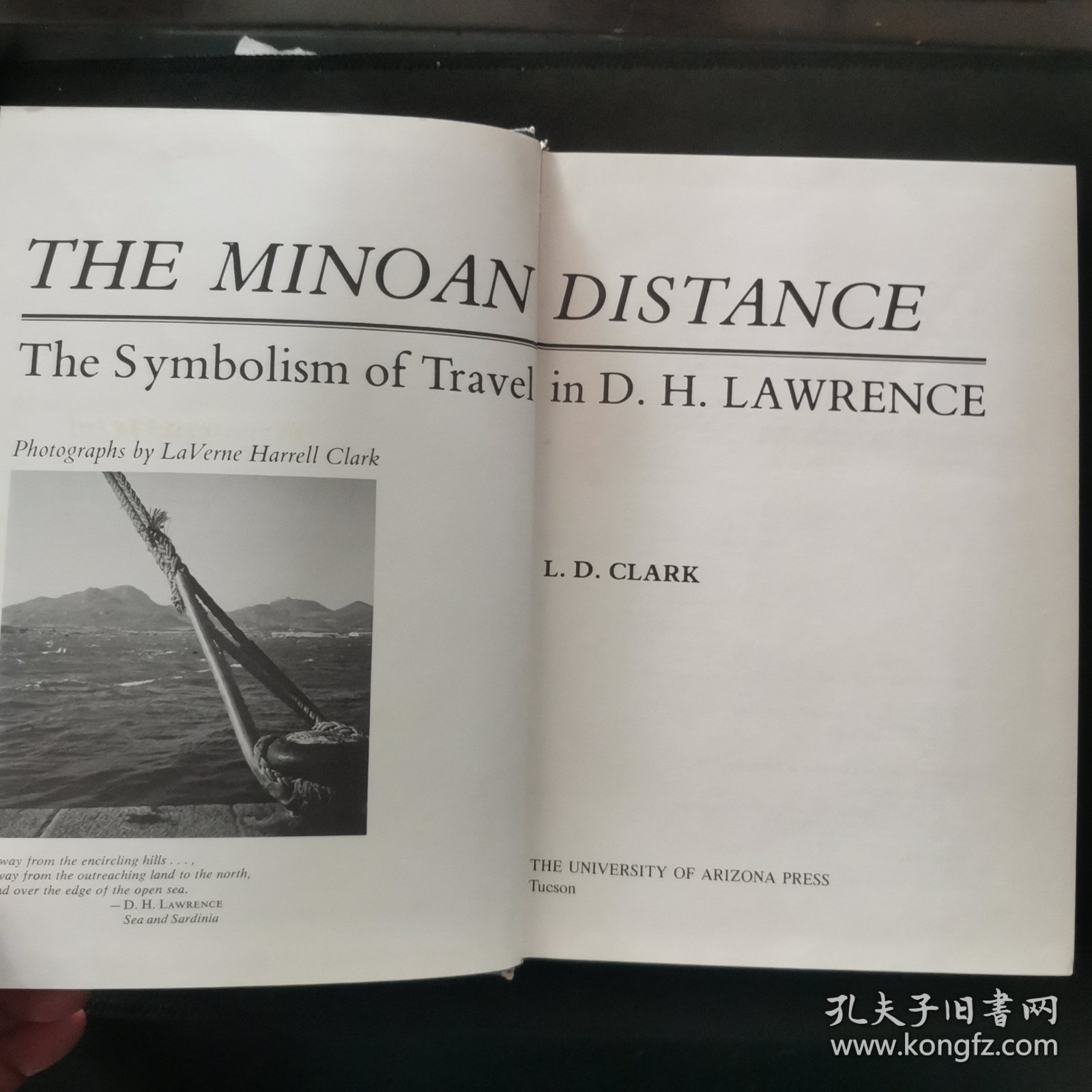 【英文原版书】THE MINOAN DISTANCE The Symbolism of Travel in D. H. LAWRENCE