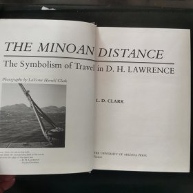 【英文原版书】THE MINOAN DISTANCE The Symbolism of Travel in D. H. LAWRENCE