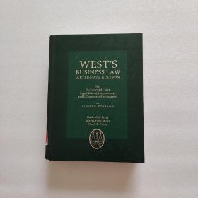 WEST'S BUSINESS LAW ALTERNATE EDITION（精装、16开）