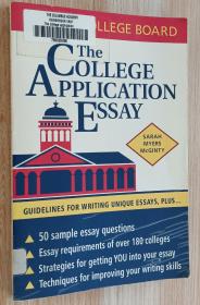 英文书 The College Application Essay: Guidelines for Writing Unique Essays, Plus... by Sarah Myers McGinty  (Author)
