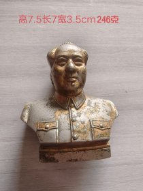 老银器主席像