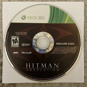 【美/XBOX/游戏】Hitman:Absolution杀手5赦免XBOX游戏裸盘