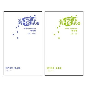 诗探索(2019年第4辑16共2册)