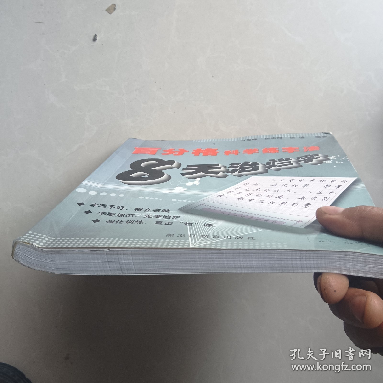 百分格科学练字法 8天治烂字