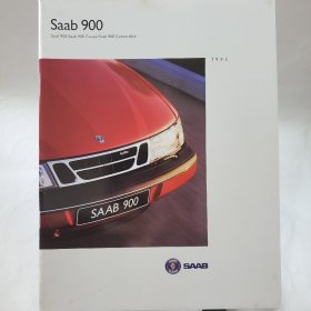 1995年 瑞典 绅宝 萨博 汽车 SAAB 900 /SAAB 900 coupe 轿车 广告 画册 宣传册 目录 样本