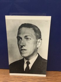 H. P. Lovecraft 作家 明信片 洛夫克拉夫特 明信片