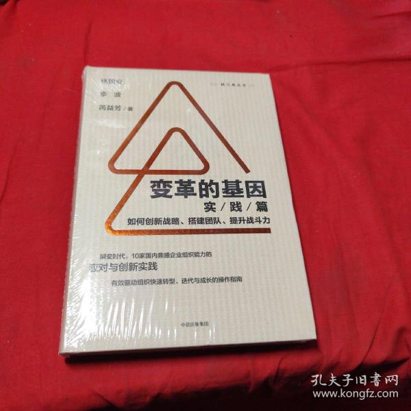 变革的基因：如何创新战略、搭建团队、提升战斗力（实践篇）