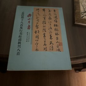 傅山孟浩然十八首及行书杜甫秋兴八首