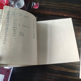 【少数民族资料】六十年代 贵州毕节老彝文字汇笔记本：彝汉字汇，老彝文字汇【共15册合售】32开平装书写本 杨文虎搜集 品相见图