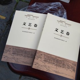《文艺卷》上下册2本城市基因津市文史丛书
