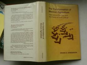 The transformation of mexican agriculture