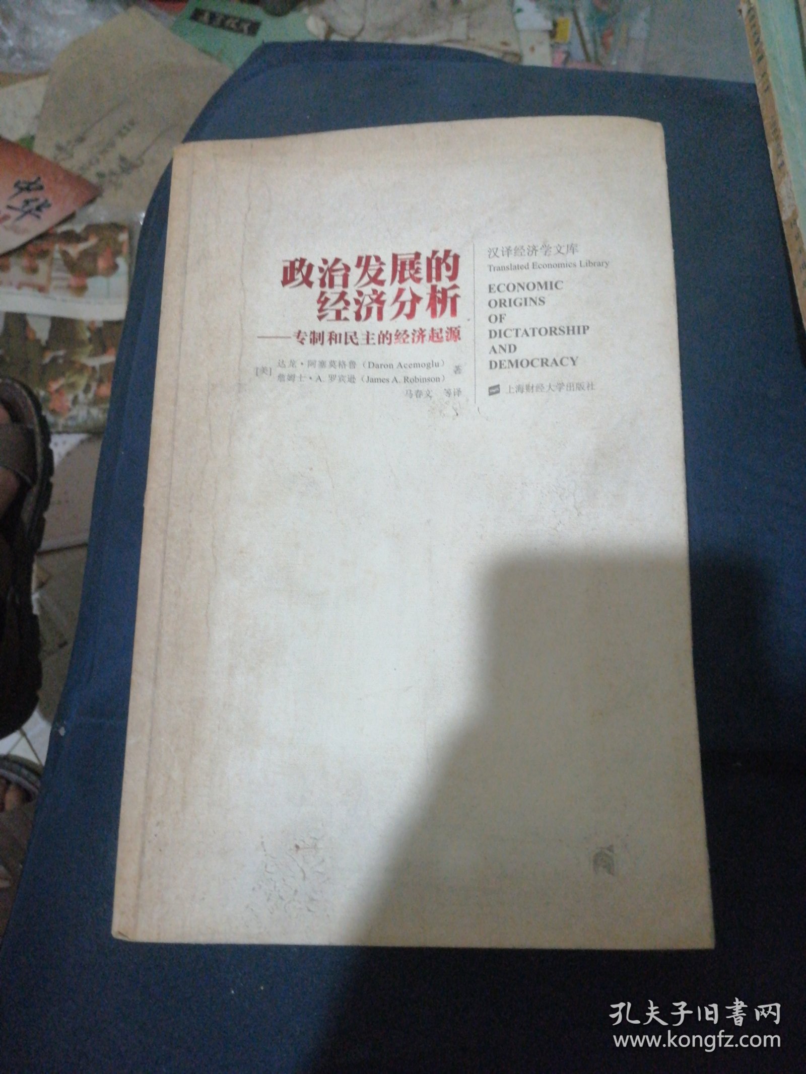 政治发展的经济分析：专制和民主的经济起源