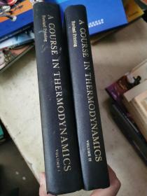 A COURSE IN
 THERMODYNAMICS
 Revised Printing
 VOLUME I
 Joseph Kestin（1.2册合售）