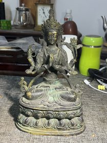 明代铜佛像
