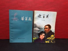 冯德英《迎春花》《苦菜花》解放军文艺版/（2册合售）近乎全新品