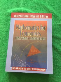 Mathematics for Economists 经济学数学 国际学生版 卡尔·西蒙