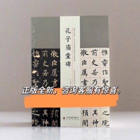 孔子庙堂碑卢中南书临摹与创作当代书法名家临写经典系列虞世南帖