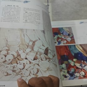 郭振山水粉画精品画法与步骤——静物写生